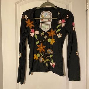 Johnny Was x Joystick Long Sleeve Top